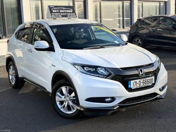 Honda Vezel Estate, Petrol Hybrid, 2017, White