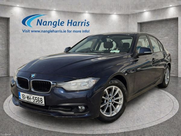 BMW 3-Series Saloon, Diesel, 2016, Blue