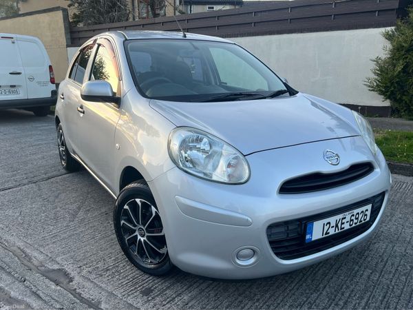 Nissan March Hatchback, Petrol, 2012, Silver