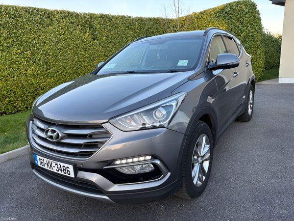 Hyundai Santa Fe SUV, Diesel, 2016, Silver