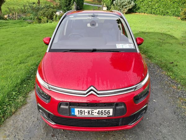 Citroen Grand C4 Spacetourer MPV, Petrol, 2019, Red