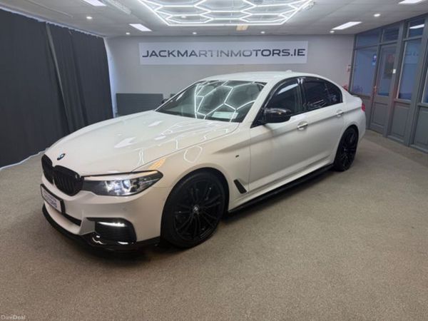 BMW 5-Series Saloon, Diesel, 2018, White