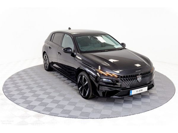 Peugeot 308 Hatchback, Electric, 2026, Black