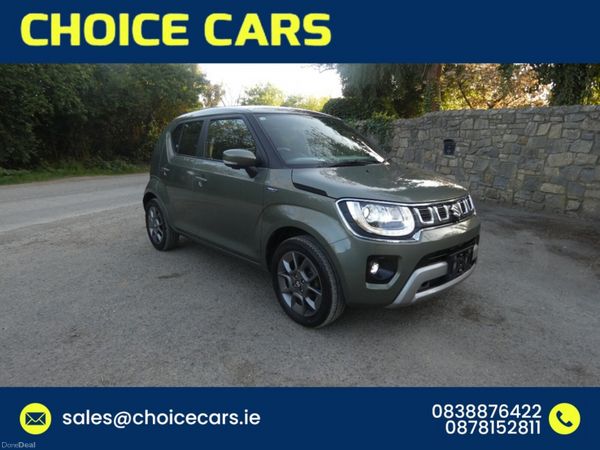 Suzuki Ignis Hatchback, Petrol Hybrid, 2021, Green