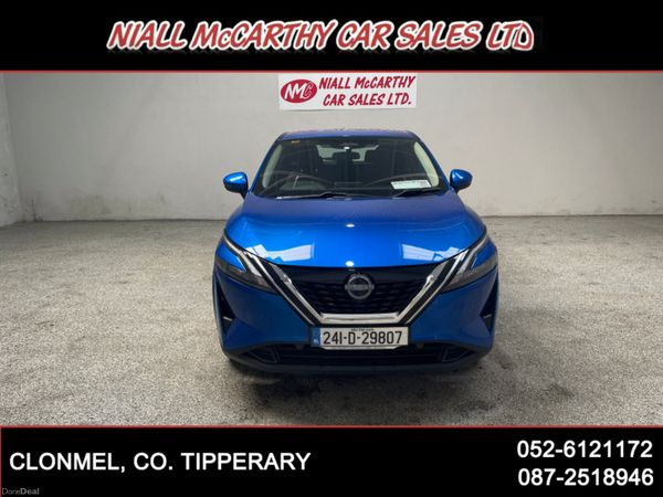 Nissan Qashqai SUV, Petrol Hybrid, 2024, Blue
