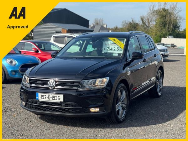 Volkswagen Tiguan SUV, Diesel, 2019, Black