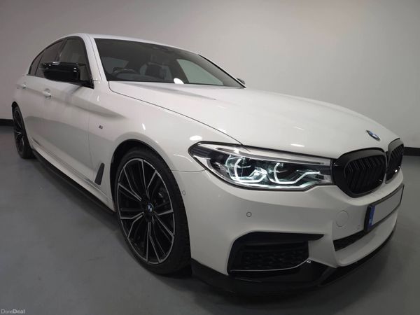 BMW 5-Series Saloon, Diesel, 2020, White