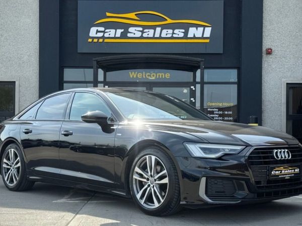 Audi A6 Saloon, Diesel Hybrid, 2019, Black