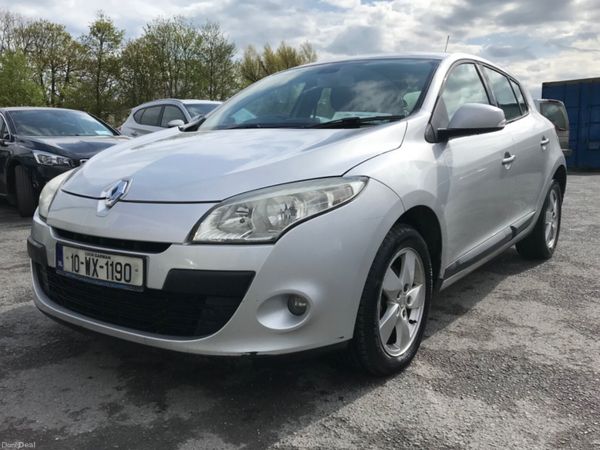Renault Megane Hatchback, Diesel, 2010, Silver