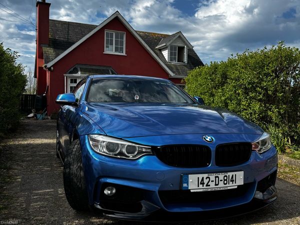 BMW 4-Series Saloon, Diesel, 2014, Blue