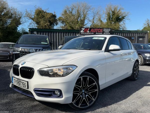 BMW 1-Series Hatchback, Diesel, 2017, White