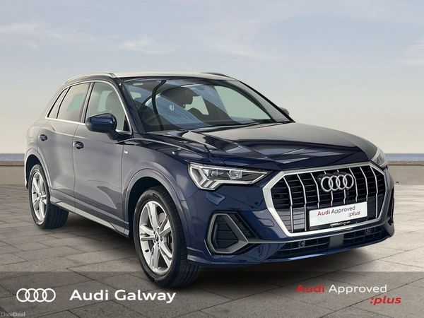 Audi Q3 SUV, Petrol Plug-in Hybrid, 2024, Blue