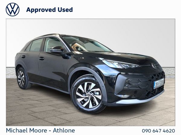 Volkswagen T-Roc SUV, Petrol, 2026, Black