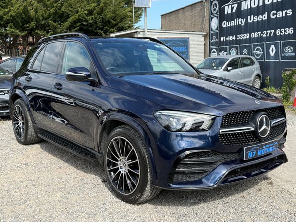 Mercedes-Benz GLE SUV, Diesel Plug-in Hybrid, 2022, Blue