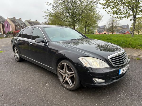 Mercedes-Benz S-Class Saloon, Petrol, 2008, Black