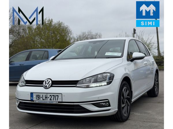 Volkswagen Golf Hatchback, Diesel, 2019, White