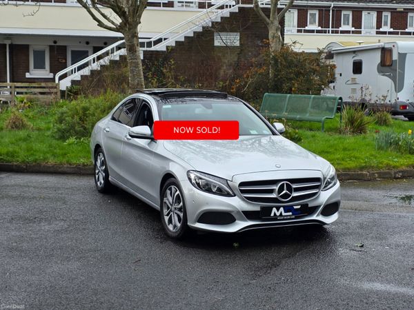 Mercedes-Benz C-Class Saloon, Diesel, 2017, Silver