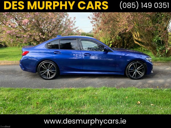 BMW 3-Series Saloon, Diesel, 2019, Blue