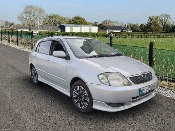 Toyota Corolla Hatchback, Petrol, 2003, Silver