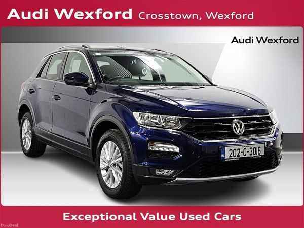 Volkswagen T-Roc SUV, Petrol, 2020, Blue