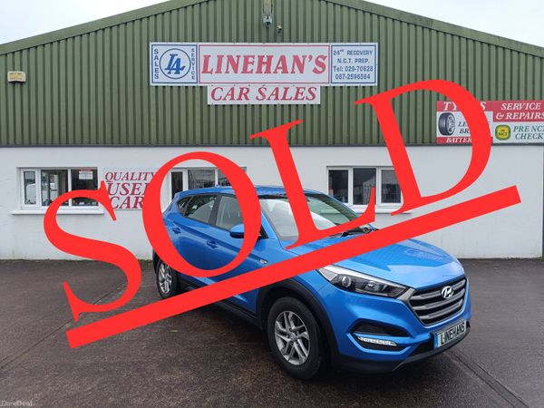 Hyundai Tucson SUV, Diesel, 2017, Blue