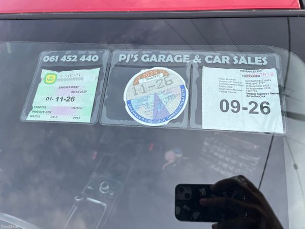 Mazda CX-5 SUV, Diesel, 2015, Red