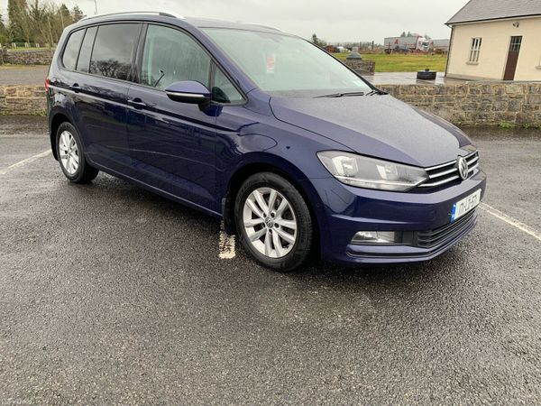 Volkswagen Touran MPV, Diesel, 2017, Blue
