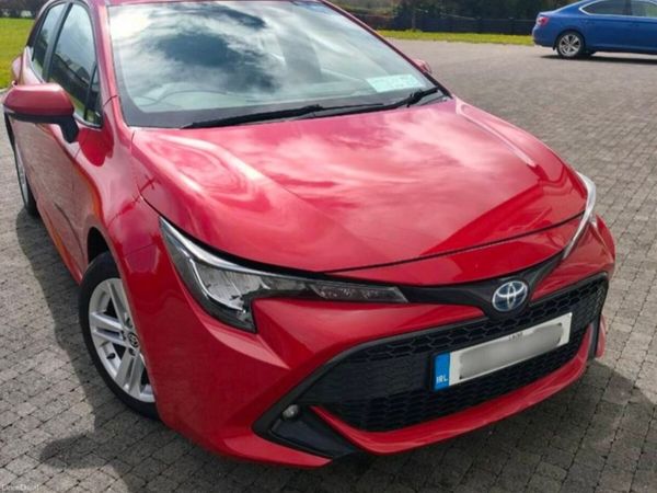Toyota Corolla Hatchback, Petrol Hybrid, 2023, Red