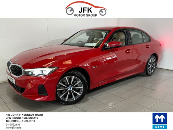 BMW 3-Series Saloon, Petrol Plug-in Hybrid, 2024, Red