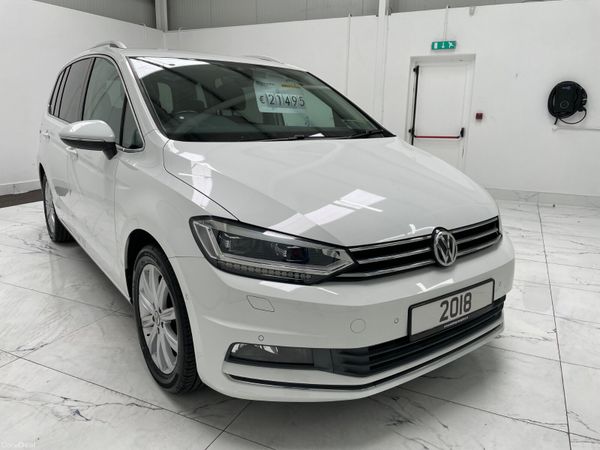 Volkswagen Touran MPV, Diesel, 2018, White