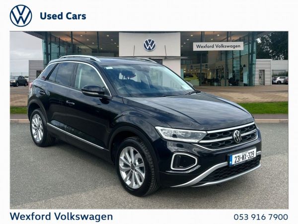 Volkswagen T-Roc SUV, Petrol, 2023, Black