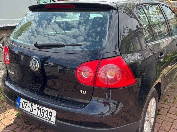 Volkswagen Golf Hatchback, Petrol, 2007, Black