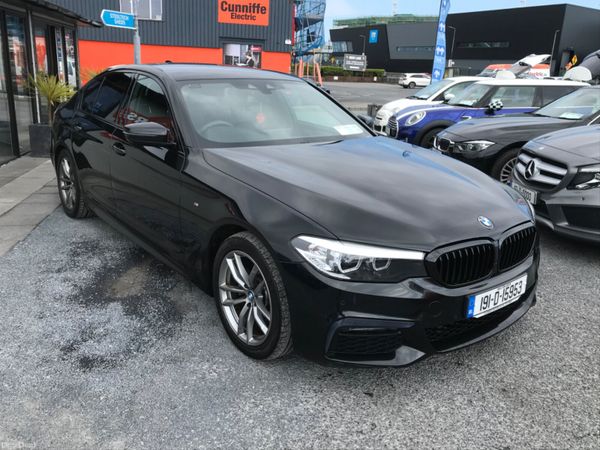 BMW 5-Series Saloon, Diesel, 2019, Black