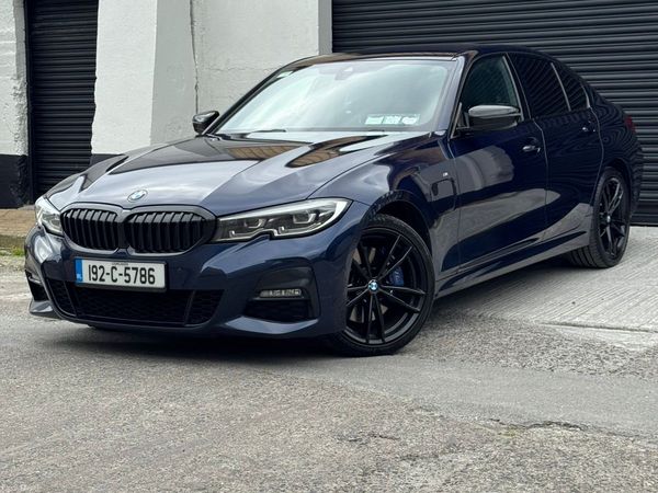 BMW 3-Series Saloon, Petrol Hybrid, 2019, Blue