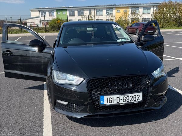 Audi A3 Hatchback, Diesel, 2016, Black