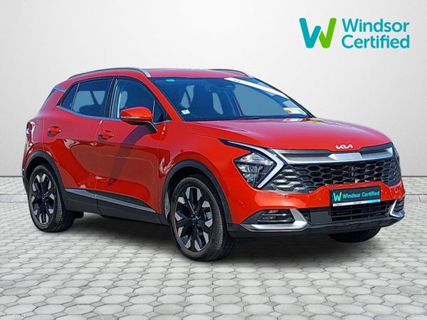 Kia Sportage SUV, Petrol Plug-in Hybrid, 2023, Red