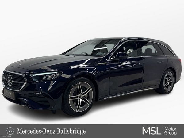 Mercedes-Benz E-Class Estate, Petrol Plug-in Hybrid, 2026, Blue
