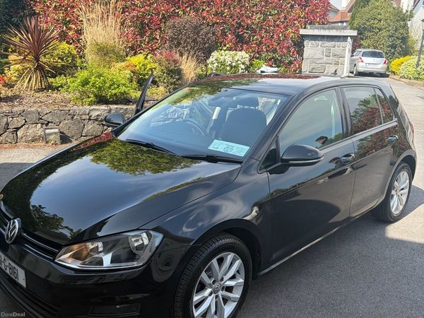 Volkswagen Golf Hatchback, Diesel, 2016, Black