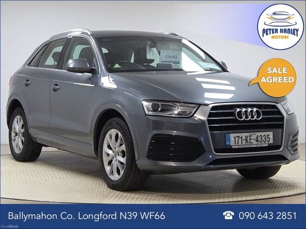 Audi Q3 SUV, Diesel, 2017, Grey