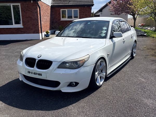 BMW 5-Series Saloon, Diesel, 2008, White