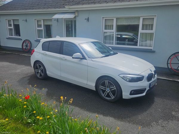 BMW 1-Series Hatchback, Petrol, 2016, White