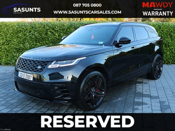 Land Rover Range Rover Velar SUV, Diesel, 2022, Black