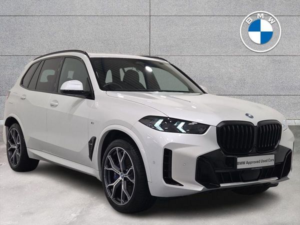 BMW X5 SUV, Petrol Plug-in Hybrid, 2024, White