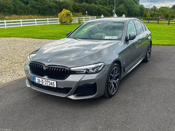 BMW 5-Series Saloon, Petrol Plug-in Hybrid, 2021, Grey