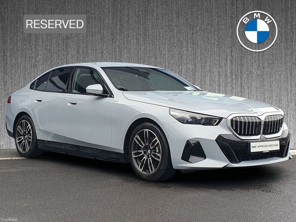 BMW 5-Series Saloon, Petrol Plug-in Hybrid, 2026, Grey