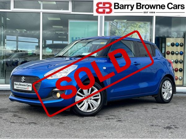 Suzuki Swift Hatchback, Petrol, 2017, Blue