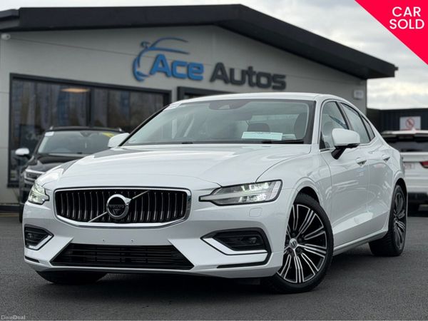 Volvo S60 Saloon, Petrol, 2020, White
