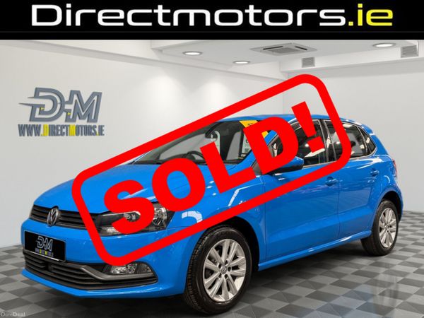 Volkswagen Polo Hatchback, Petrol, 2016, Blue