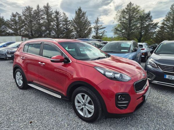 Kia Sportage MPV, Diesel, 2018, Red