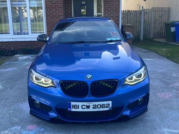 BMW 2-Series Coupe, Diesel, 2016, Blue